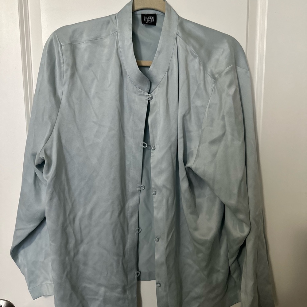 Silk Button-Up shirt